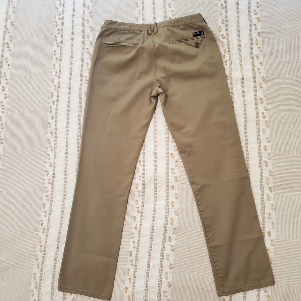Billabong Men's Khaki Tan Chinos